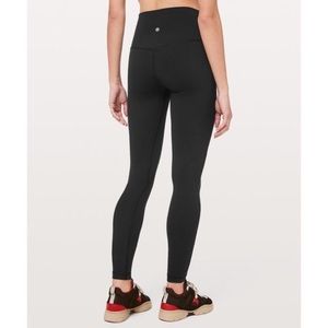 Lululemon Black Wunder Under High Rise Leggings 31